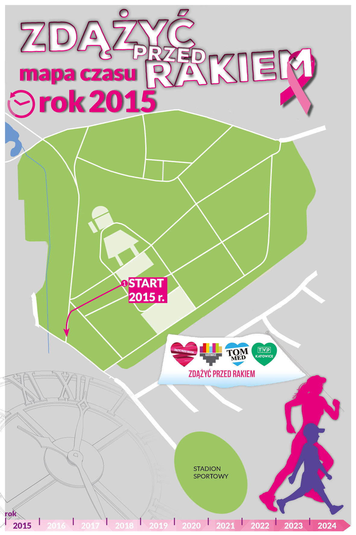 Mapa biegu z 2015 roku
