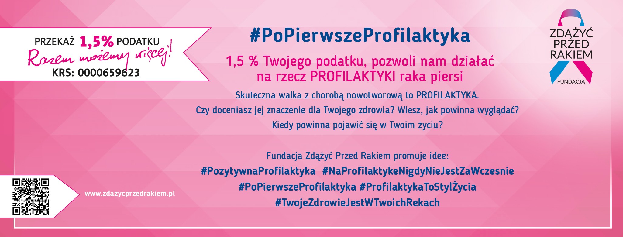 Fundacja Zdążyć Przed Rakiem KRS: 0000659623