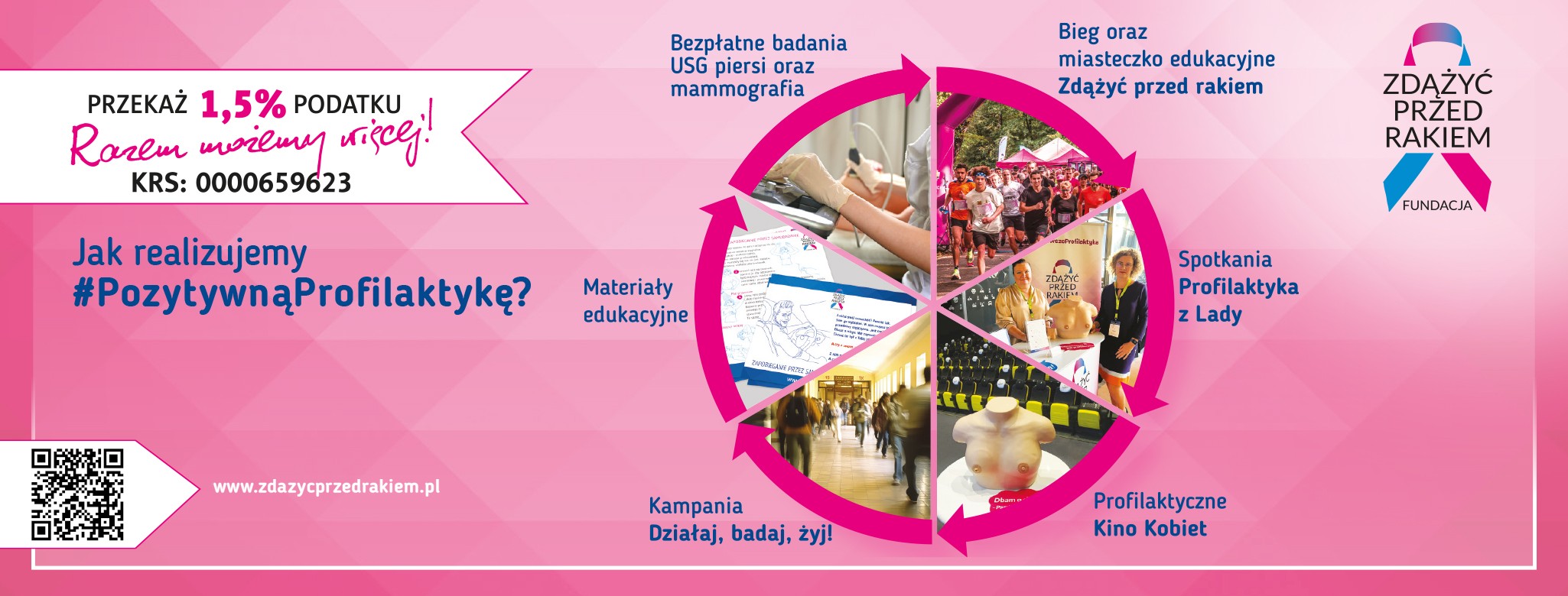 Fundacja Zdążyć Przed Rakiem KRS: 0000659623